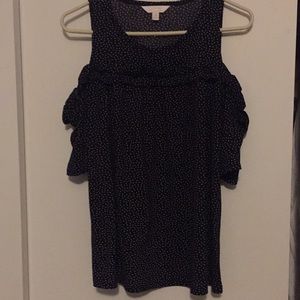 Lauren Conrad Cold-Shoulder top